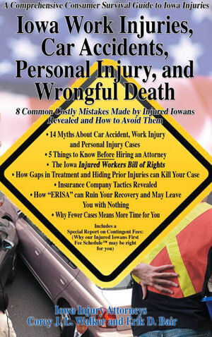 How to Avoid 8 Common Mistakes in Iowa Car Accident, Work Injury, Personal Injury and Wrongful Death Cases  8th Ed.