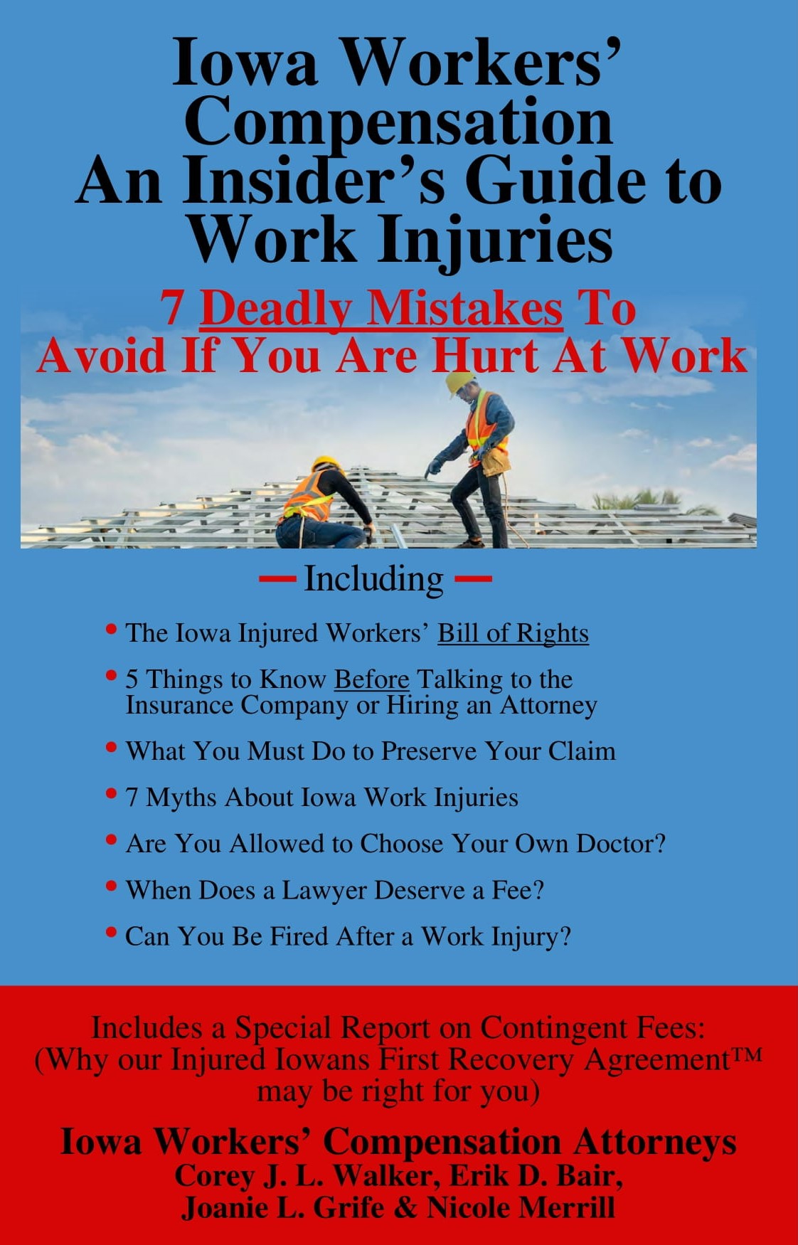 Iowa Workers Compensation An Insider's Guide to Work Injury