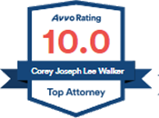 Logo Recognizing Walker, Billingsley & Bair's affiliation with AVVO Top Attorney